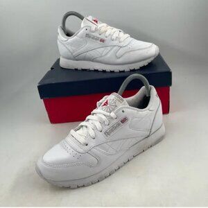 Reebok Women’s Classic White Leather Retro Inspired Shoe